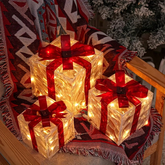 Christmas Luminous Gift Box Lights