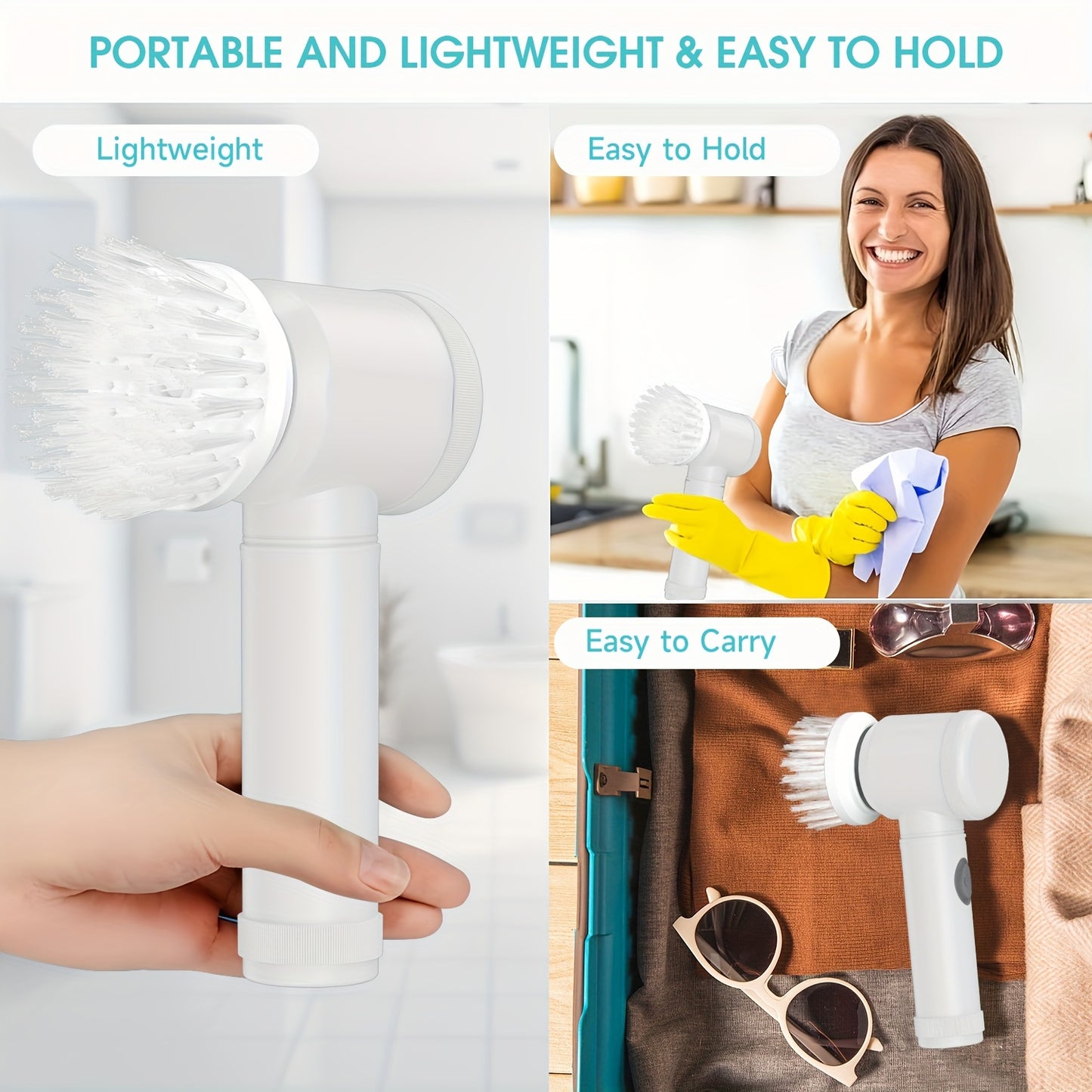 Electric Cleaning Brush Set