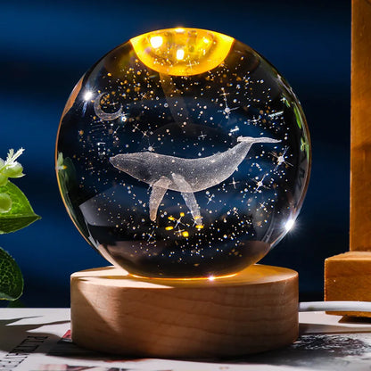 Animals Crystal Night Light