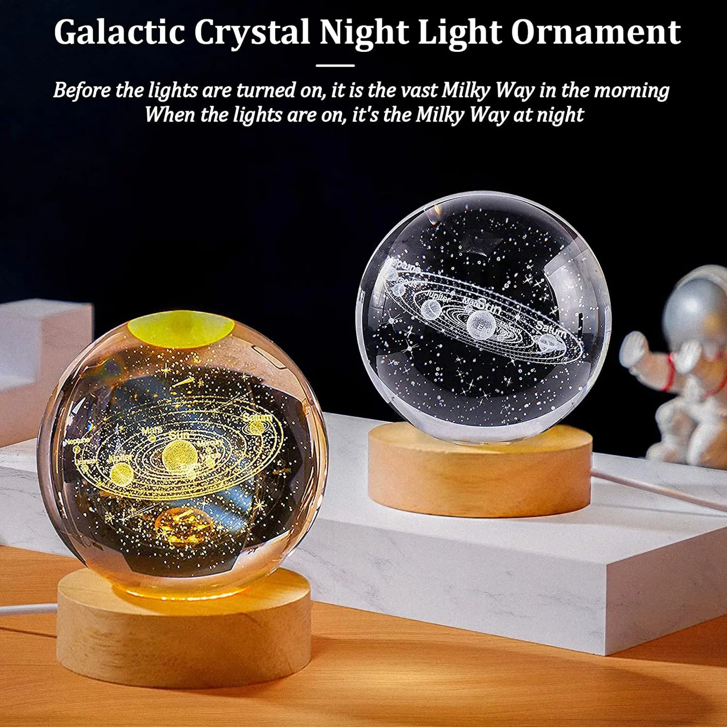 Night Light Crystal Balls